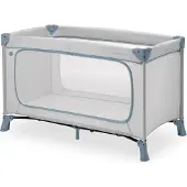 Hauck Dream N Play Plus - Campingbedje - Extra grote doorgang - Dusty Blue