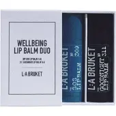 L:A Bruket 324 Wellbeing Lip Balm Duo 28 g
