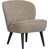 Woood Fauteuil Sara - Polyester - Naturel - 71x59x70