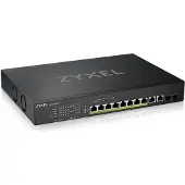 Zyxel XS1930-12HP Smart Managed Switch [10x 10 Gbit/s Ethernet, 8x PoE++, 375W, 2x 10 Gbit/s SFP+].