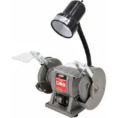 AWTOOLS Serie AW05101 - Tafelslijpmachine - 300W - Met lamp - 150mm Schijf
