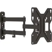 E+p Wandbevestiging (Muur, 30 kg), TV muurbeugel, Zwart