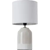 Pauleen Sandy Glow - LED-tafellamp E14 max. 20W - Keramiek Beige Wit