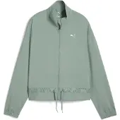 Puma Sportjas zilvergrijs / groen