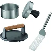 Rösle Hamburgerset BBQ Zilver (Set van 3)
