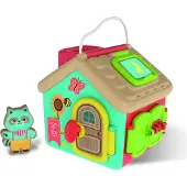 Clementoni - Huisje met sloten - Montessori - Vanaf 18 maanden