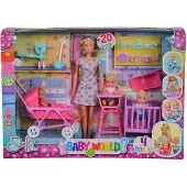 Simba - Steffi Love - Baby World Set - 29 cm - Pop - Vanaf 3 jaar