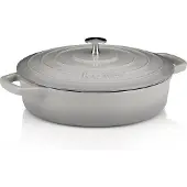 kela Braadpan Calido met Deksel Rond Grijs 3,2L