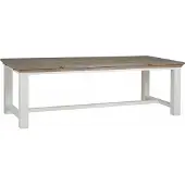 Tower Living Parma - Dining table 200x100 KD (Wit, 200x100x78cm)