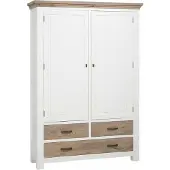 Tower Living Parma - Cabinet 2 drs. 3 drws. - 200 (Wit, 140x200x45cm)
