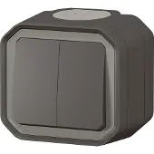 Legrand 069775L Inzetstuk Dubbele knop Plexo Meerdere kleuren 1 stuk(s)