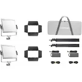 Godox Litemons LP400R K2 RGB LED Light Panel 2-light Kit Wit