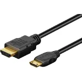 Goobay HDMI mini kabel - HDMI A male naar HDMI C mini male