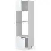 Vicco R-Line Magnetronkast – 60 cm Wit Hoogglans