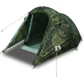 vidaXL Tunneltent 3-persoons waterdicht camouflage