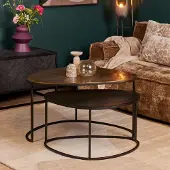 Starfurn Salontafel set jarrel 90/70 x 50/40 x 65/55