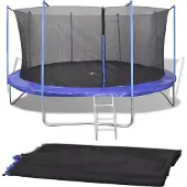 vidaXL Veiligheidsnet voor 3,96 m ronde trampoline