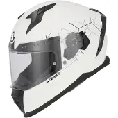 Acerbis X-Way Solid Mat Wit Systeemhelm Maat S