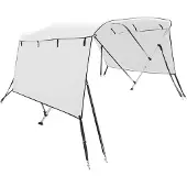 vidaXL Biminitop 4 bogen met zijwanden 243x(185-198)x137 cm