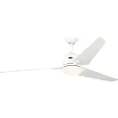 CasaFan Eco Aviatos plafondventilator, wit, 162 cm ECO AVIATOS, wit / opaal, Woon-/ Eetkamer, Hout, Modern