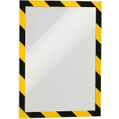 Durable Duraframe informatiekader A4 zelfklevend zwart/geel (2 stuks)