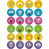 Herma Stickers gezichten, Glitter folie - 10 stuks