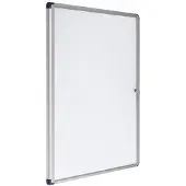 BI-Office Enclore Indoor Budget Vitrine Magnetisch 2 x A4 Ja 52,7 (B) x 35,4 (H) cm Wit