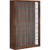 VCM Vitrinekast wandvitrine Vitrosa Mini noten