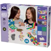 Plus plus Learn to Build pastel 1200 delige bouwset - 3812 - Bouwspeelgoed - Constructiespeelgoed - Set met bouwstenen - Vanaf 5 jaar