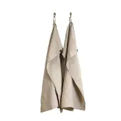Himla Sunshine keukenhanddoek 2-pack Natural