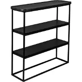 Dutchbone Consoletafel Winston | metaal zwart 90x90x30 cm bijzettafels | NADUVI