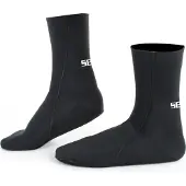 Seac Sub Standard 2.5 Mm Booties Zwart EU 45-46