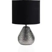 Pauleen Paulmann LED-tafellamp Sip of silver E14 max. 20W Zilver, Zwart