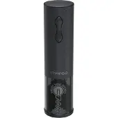 Prestigio Bolsena elektrische wijnopener set mat zwart detailhandel, Flesopener, Zwart
