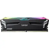 Lexar ARES RGB 32GB Kit (2x16GB) DDR5-7200 Zwart UDIMM Desktopgeheugen met RGB-verlichting