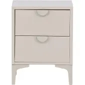 Venture Home Piring nachtkastje 2 laden beige.