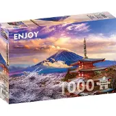 Enjoy Puzzle Fuji Mountain in Spring Japan Puzzel (1000 stukjes)