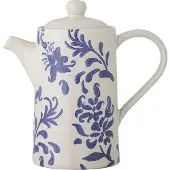 Creative Collection Petunia Theepot, Blauw, Steengoed