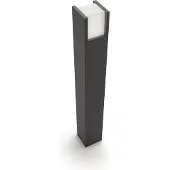 Philips myGarden sokkellamp 77 cm | Arbour | 2700K | Ultra Efficient | IP44 | 3.8W | Antraciet