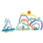 Hape Nature Scene Building Blocks Veelkleurig Kinderen