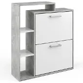 Vicco Orlando Schoenklaprek – 24.5 x 90 cm Wit/beton