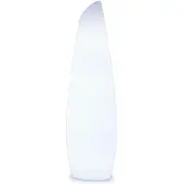 Newgarden Fredo LED vloerlamp, kabel, 170 cm, wit / opaal, Kunststof