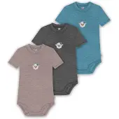 Normani Rompertje/body 'Tihoi' blauw / pink / zwart