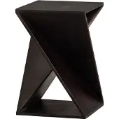 Woood bijzettafel Ikem - Acacia - Donkerbruin - 61x41x41 cm