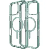 Zagg Santa Cruz Snap Case met MagSafe voor de Apple iPhone 16 Pro Max - Clear / Green