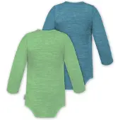 Normani Rompertje/body 'Auckland' blauw / groen / gemengde kleuren