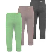 Normani Onderbroek antraciet / lichtgroen / oudroze