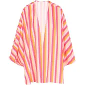 Faina Kimono perzik / donkeroranje / rosa / lichtroze