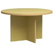 HK Living Dining Table Eettafel - Ø 130 cm - Olive