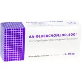 Aa glucachon 1000/800mg 30 tabl - 30 tabletten